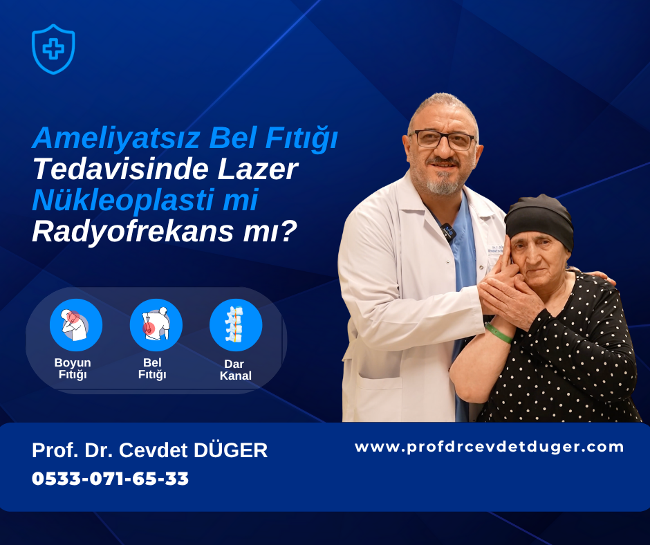 Ameliyatsız bel fıtığı tedavisi